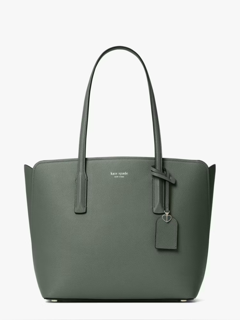 kate spade Forest Green Leather Tote
